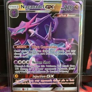 Naganadel GX Ultra Beast Pokémon Card